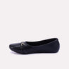 clementina black casual pumps for women