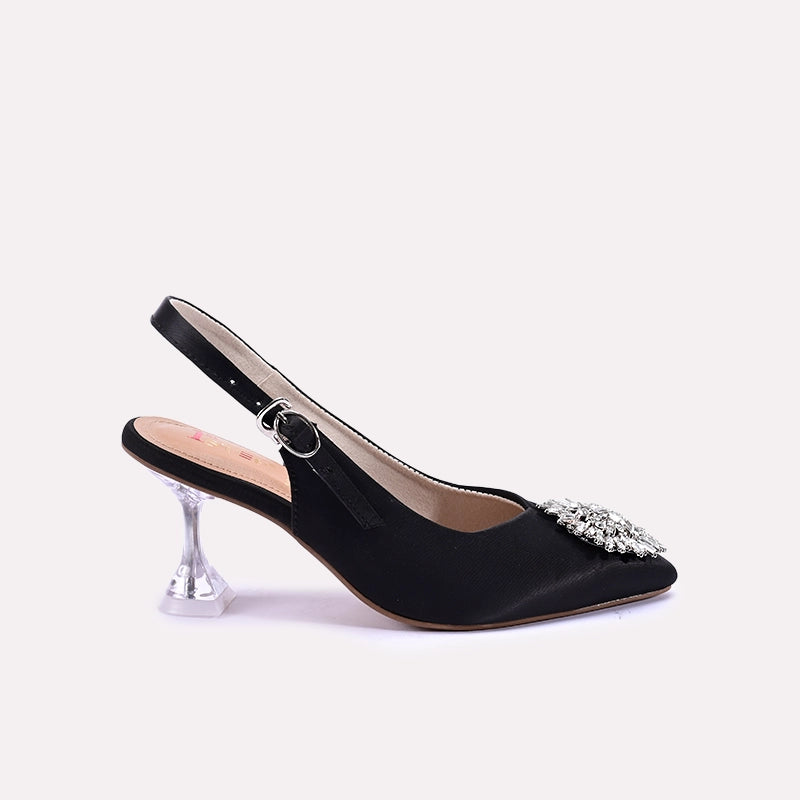 climentina womens black bridal pumps