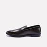 colton brown slip on dress shoes for women