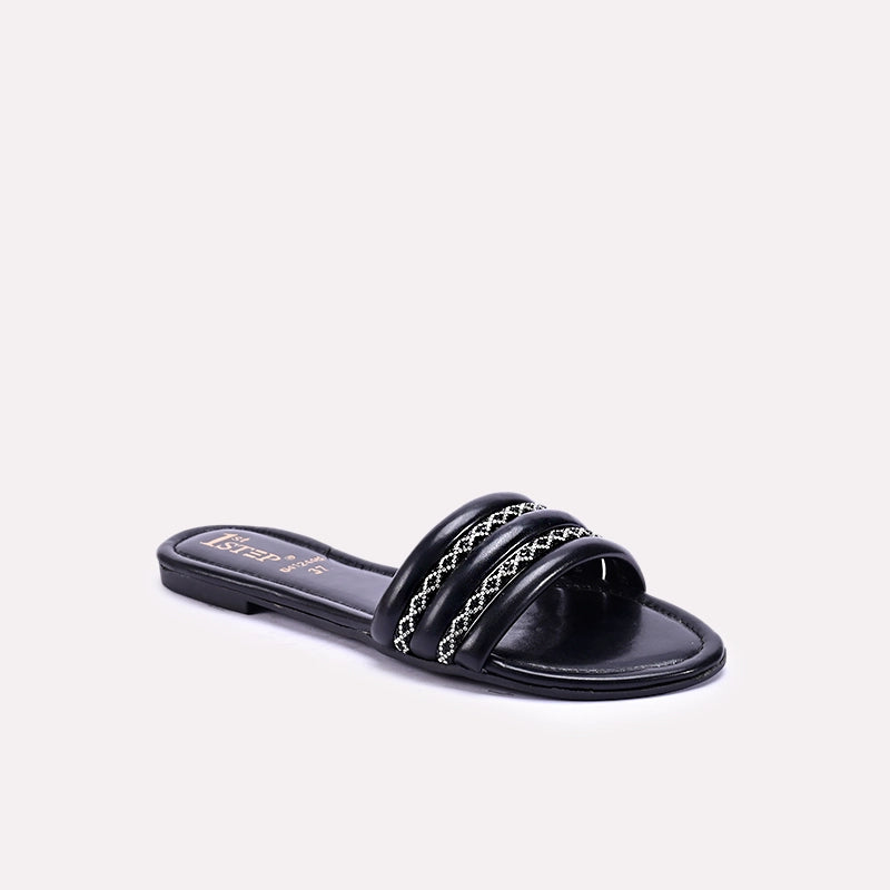 covington black fancy flats