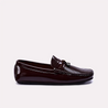 crispin mens brown perforated tassel loafers