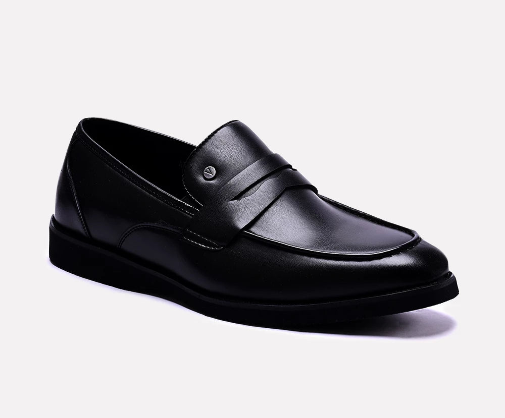 black loafer dress shoes