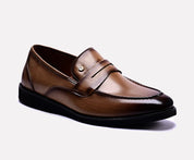 fawn loafer dress shoes