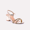 daphnia gold bridal sandals