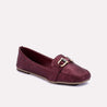 daria maroon casual pumps