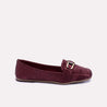 daria womens maroon casual pumps