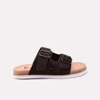 Dark Brown Casual Slippers