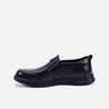 desmond black slip on casual shoes for men