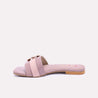 dunbridge peach fancy slippers for womens