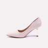 eastwick pointed heel fawn court shoes for womens