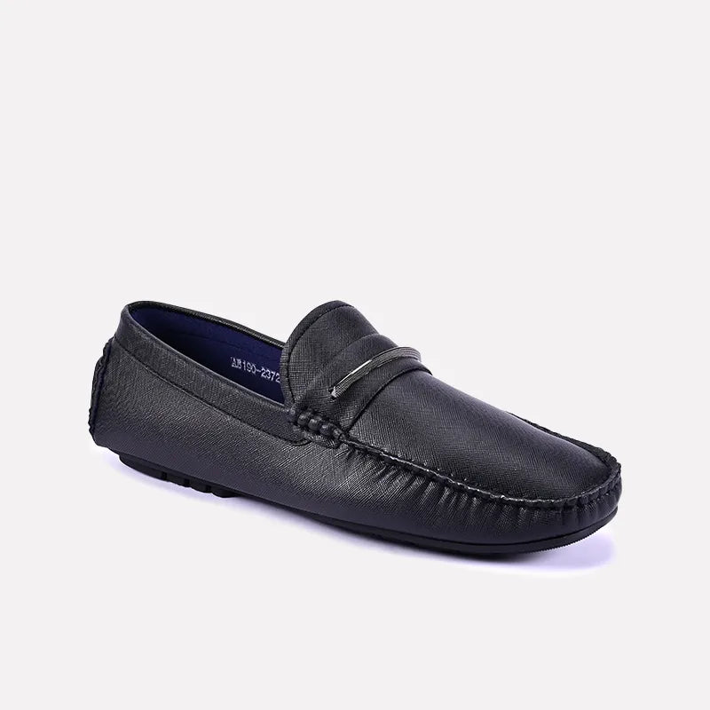 edwin black classic loafers