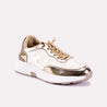 elin gold glimmering sneakers