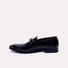 elliot black glossy dress shoes for men