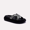 black women thick sole casual slippers