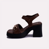 elsie brown fancy sandals