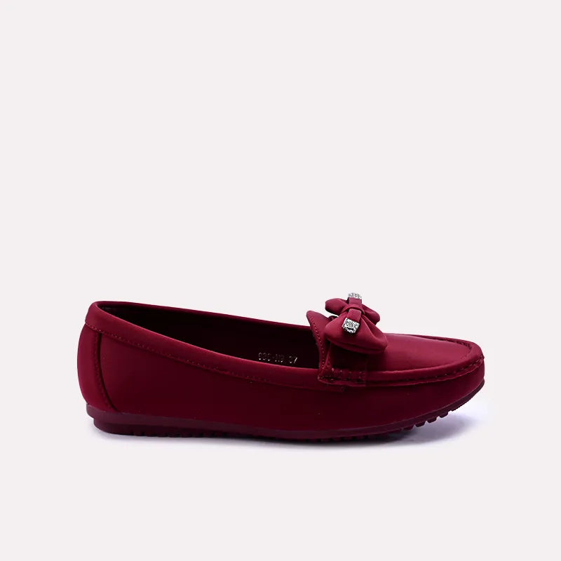 elvira womens maroon casual pumps