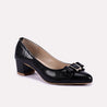 elysia black fancy heel pumps