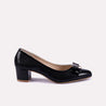 elysia women black fancy heel pumps