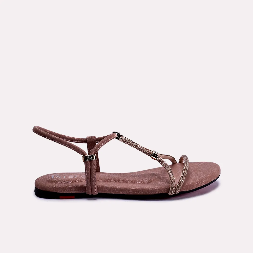 emmie peach fancy sandals