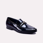 emory black glossy slip on dress shoes