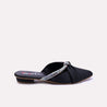 Evadne women Black Fancy Mules