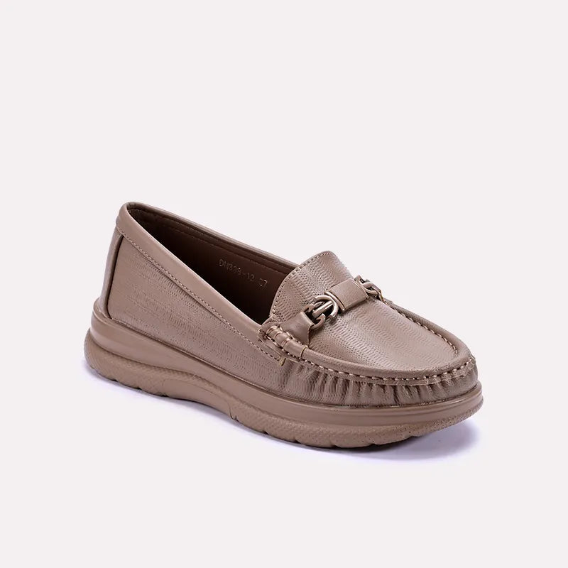 evangeline brown casual pumps