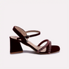 evelyn maroon women bridal sandals