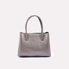 everleigh womens gray shoulder bag