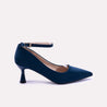 eversley womens blue casual pumps