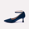 eversley blue casual pumps for womens