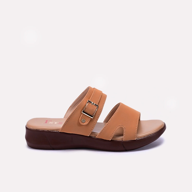 Womens Fawn Casual Slippers