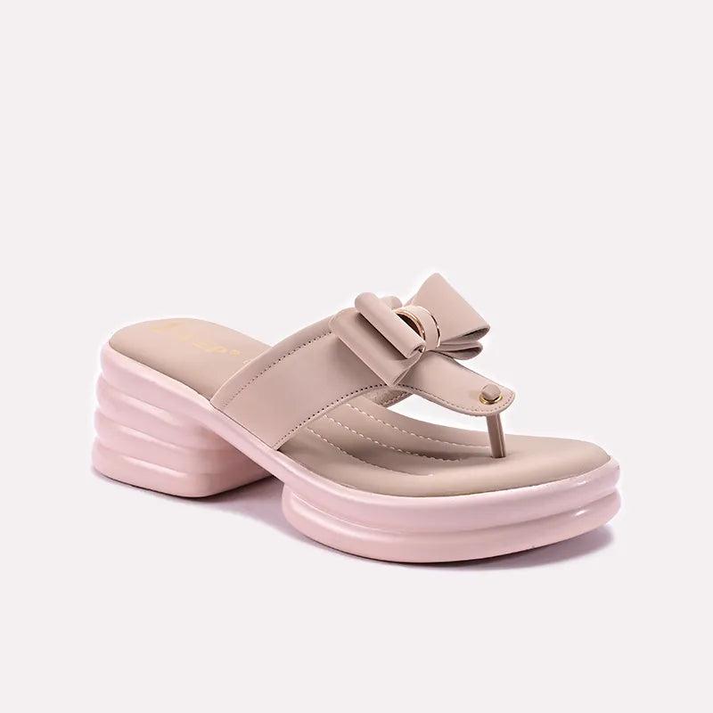 Fawn Chunky Casual Slippers for Women 0413181