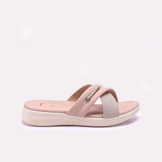 Womens Fawn Comfy Casual Slippers