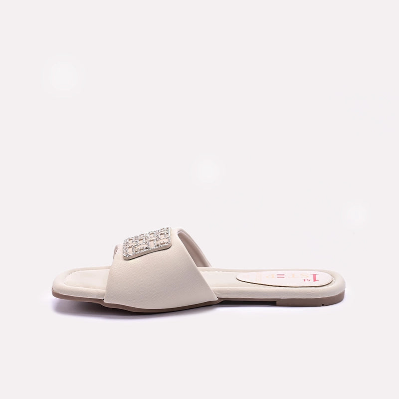 Fawn Fancy Flat Slippers for Women