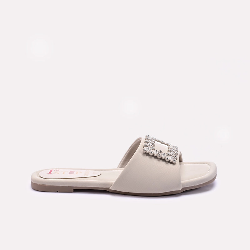 Womens Fawn Fancy Flat Slippers