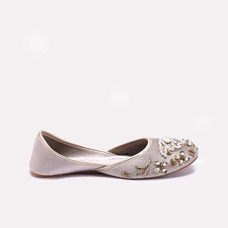Womens Fawn Khussa