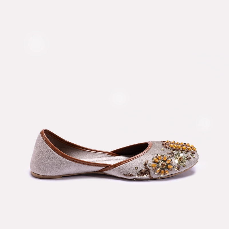 Womens Fawn Khussa