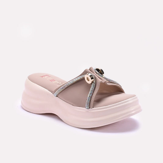 Fawn Platform Fancy Slippers 0413162