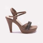 Fawn Pointed Heel Sandals 0421452