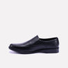 fenton black slip on dress shoes for men