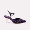 feronika women purple fancy pumps