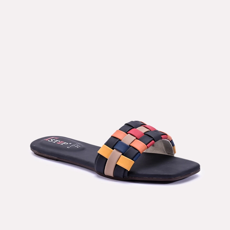 Finesse Black Casual Flats 0412376