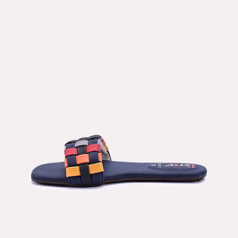 Finesse Blue Casual Flats 0412376