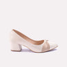 finesse womens fawn casual pumps