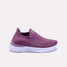 Fiora women Purple Slip On Sneakers