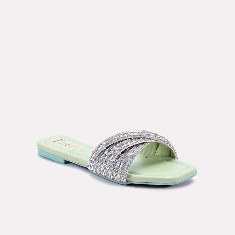 flare green fancy slides