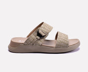 flexi fawn men casual slippers