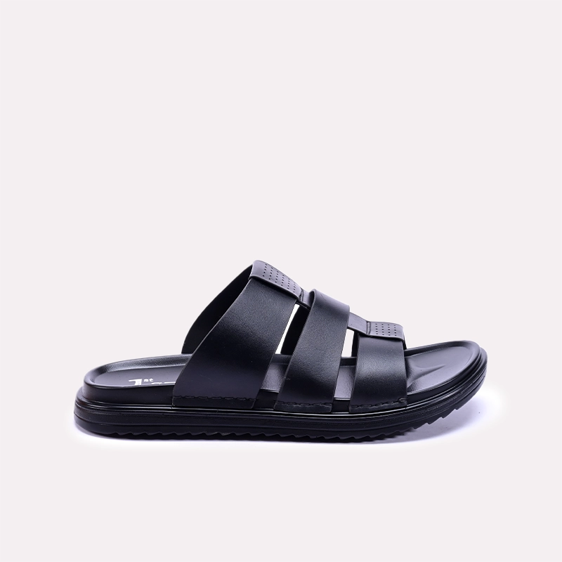 Flick Black Casual Slippers 0150923