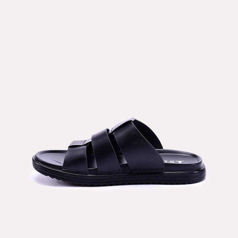 Flick Black Casual Slippers 0150923