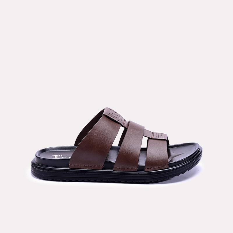Flick Brown Casual Slippers 0150923